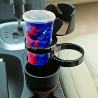 Soporte de Vaso Giratorio para Coche – Organización y Confort al Volante 