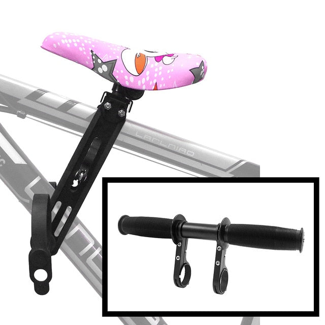 Front Child Seat For Bicycles With Support 