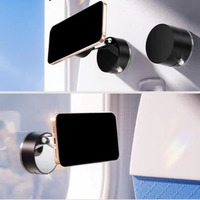 دعم هاتف السيارة - تثبيت مغناطيسي دوار وآمن 