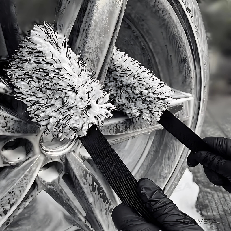 Cepillo de Lavado para Llantas de Auto – Para una Limpieza Efectiva 