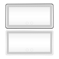 LED-Sonnenspiegel für Auto – Einstellbare und wiederaufladbare Beleuchtung 