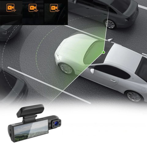 Dashcam HD Intelligent – Beveiligd Parkeren en Beschermd Rijden 