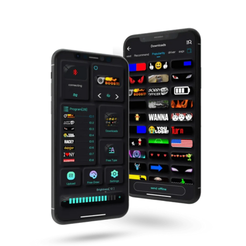 لوحة عرض LED للسيارات - نصوص ونقوش مخصصة 