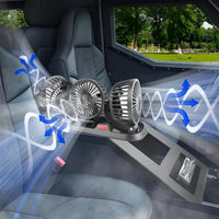 Mini Blæser med Tre Hoveder – Optimal Friskhed i Bilen 