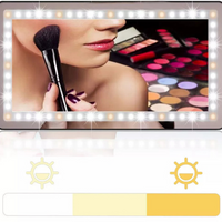 LED-Sonnenspiegel für Auto – Einstellbare und wiederaufladbare Beleuchtung 