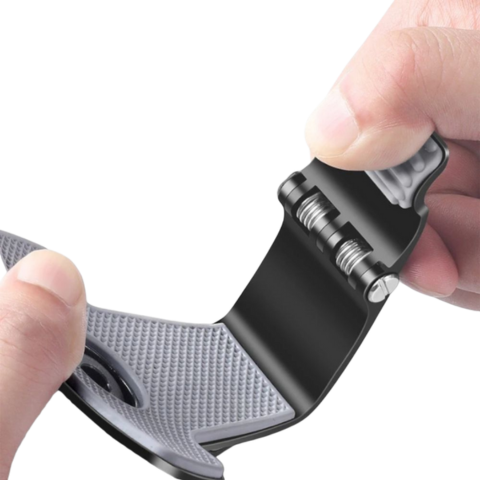 Soporte de Teléfono para Coche — Ajustable y Fijación Sólida 