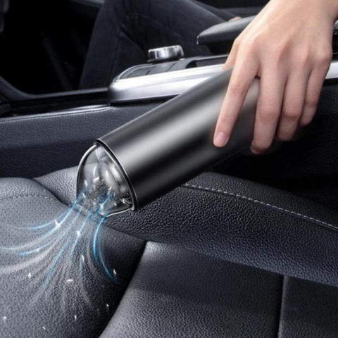 Bärbar uppladdningsbar dammsugare — Snabb och effektiv rengöring 