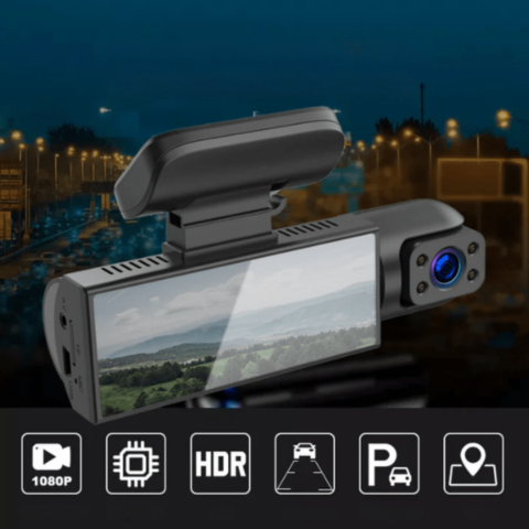 Dashcam HD Intelligent – Beveiligd Parkeren en Beschermd Rijden 