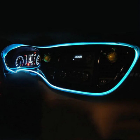 רצועות אור לרכב – אווירה RGB פנימית 