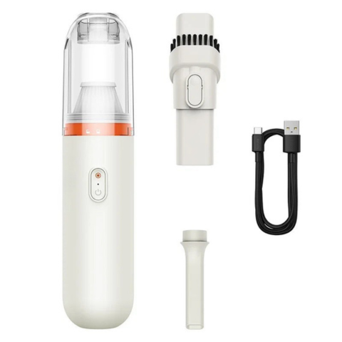 Mini Aspirador Portátil — Compacto y Potente 