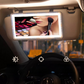 LED-spegel för solskydd i bilen – Justerbar och uppladdningsbar belysning 