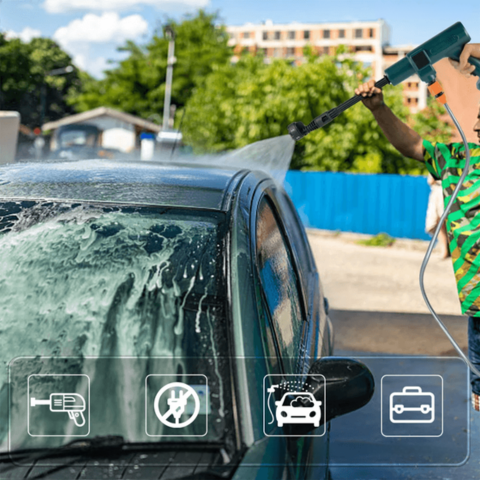 Kabelloser Hochdruckreiniger - Leistung, Mobilität & Effizienz