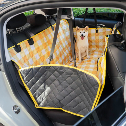 Copertura di protezione posteriore per auto — Ideale per trasportare i cani 