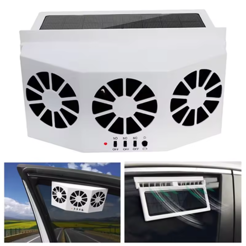 Solární ventilátor – Snadná instalace a autonomní 