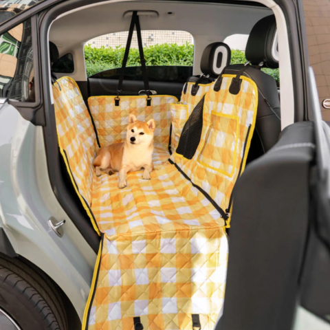 Copertura di protezione posteriore per auto — Ideale per trasportare i cani 