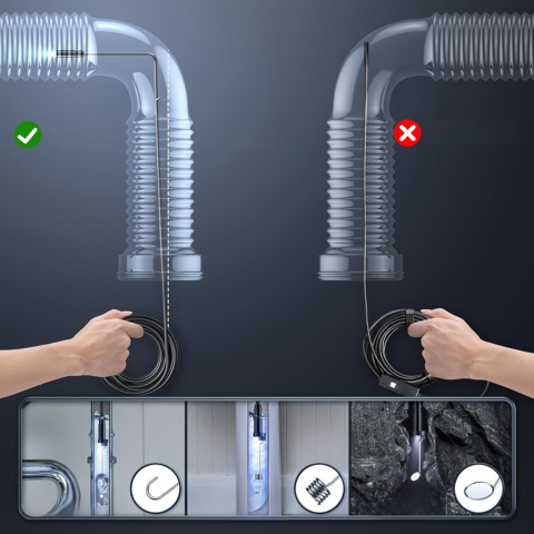 Digitale Endoscoop Met Scherm — Auto Reparaties 