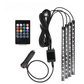 Interior LED Strips For Car – Remote Control And Easy Installation 