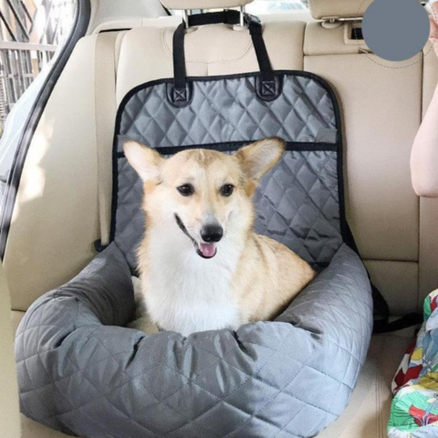 Asiento Para Perro  – Fijación Estable Y Cómoda 