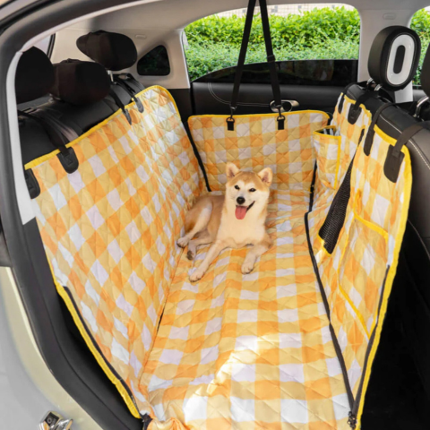Copertura di protezione posteriore per auto — Ideale per trasportare i cani 