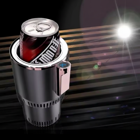 Vaso Calentador y Refrigerante Inteligente — Temperatura a Pedido 