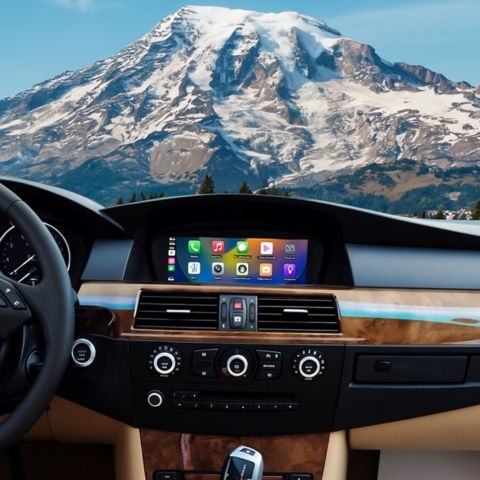 System multimedialny BMW CCC — Ekran 10,25″ CarPlay i Android Auto 