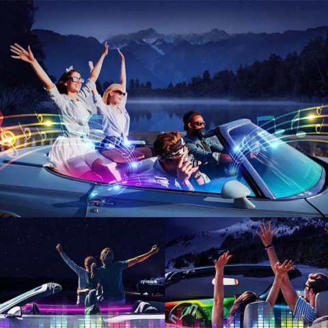 مجموعة إضاءة داخلية للسيارة LED — أنشئ الأجواء المثالية 