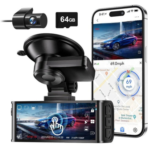 Dashcam Etu- Ja Takakamera – Täydellinen Suoja Päivällä Ja Yöllä 