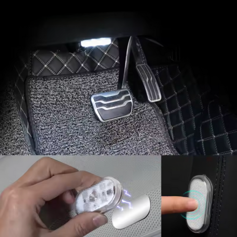 إضاءة LED ذكية للسيارة – تعمل باللمس وبدون أسلاك 