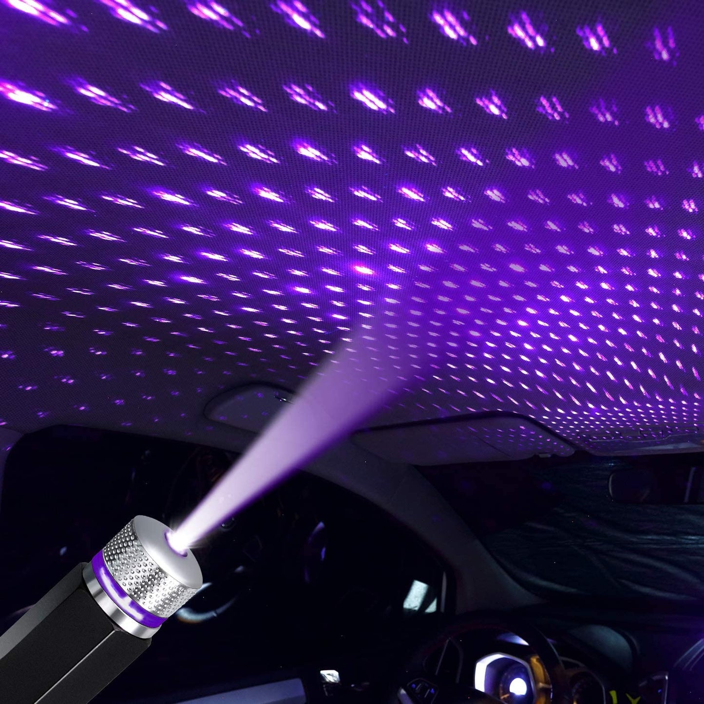 Illuminazione LED Stellare Per Tetto Di Auto — Atmosfera Notturna Magica 