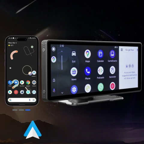 Touchscreen wireless per auto - Controllo intelligente e design elegante