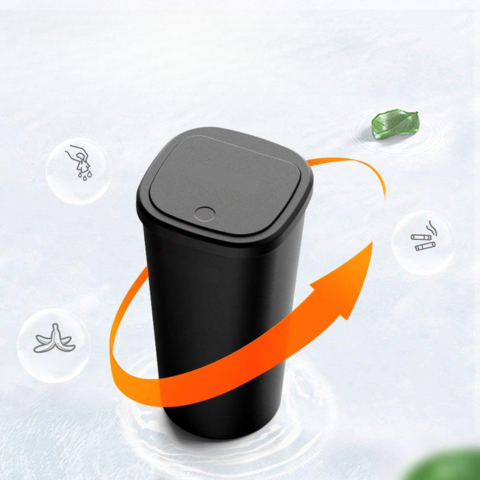 Mini Pattumiera da Auto con Coperchio — Pulizia e Praticità Quotidiana 