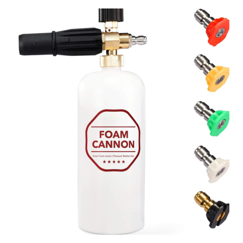 Skumsprøytesett til flere formål - bil, hage og terrasse