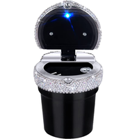 Brilliant Mini Car Ashtray - elegant design og røyksikker lukking