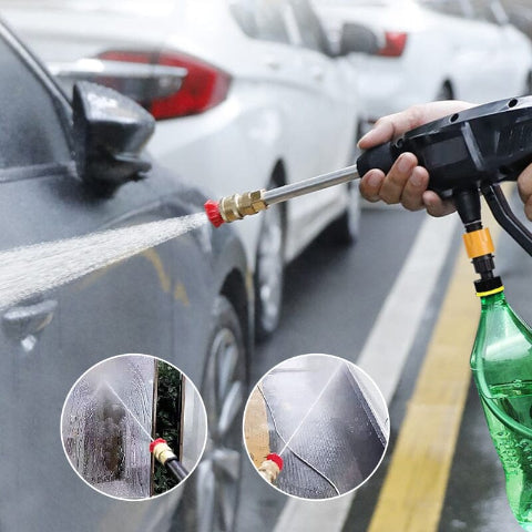 Pistola di Lavaggio Senza Filo – Ideale per la Pulizia Auto ad Alta Pressione 