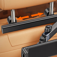 Wsparcie dla telefonu i tabletu do samochodu – regulowany uchwyt na zagłówek 