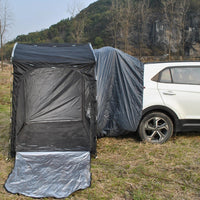 Tienda de maletero para coche — Espacio protegido y cómodo al aire libre 