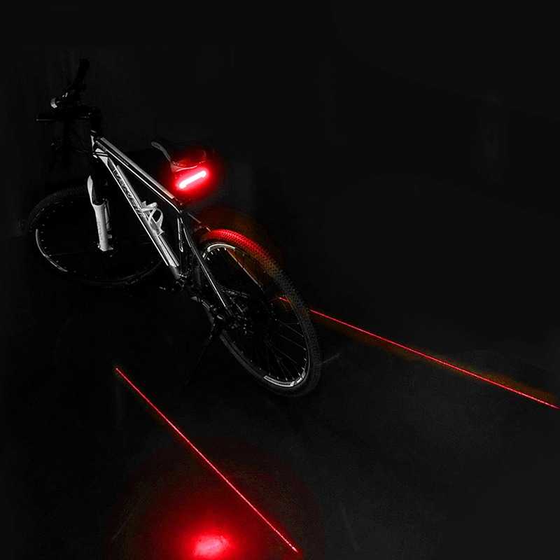 Tylny światło rowerowe — Mocne i kompaktowe oświetlenie LED 