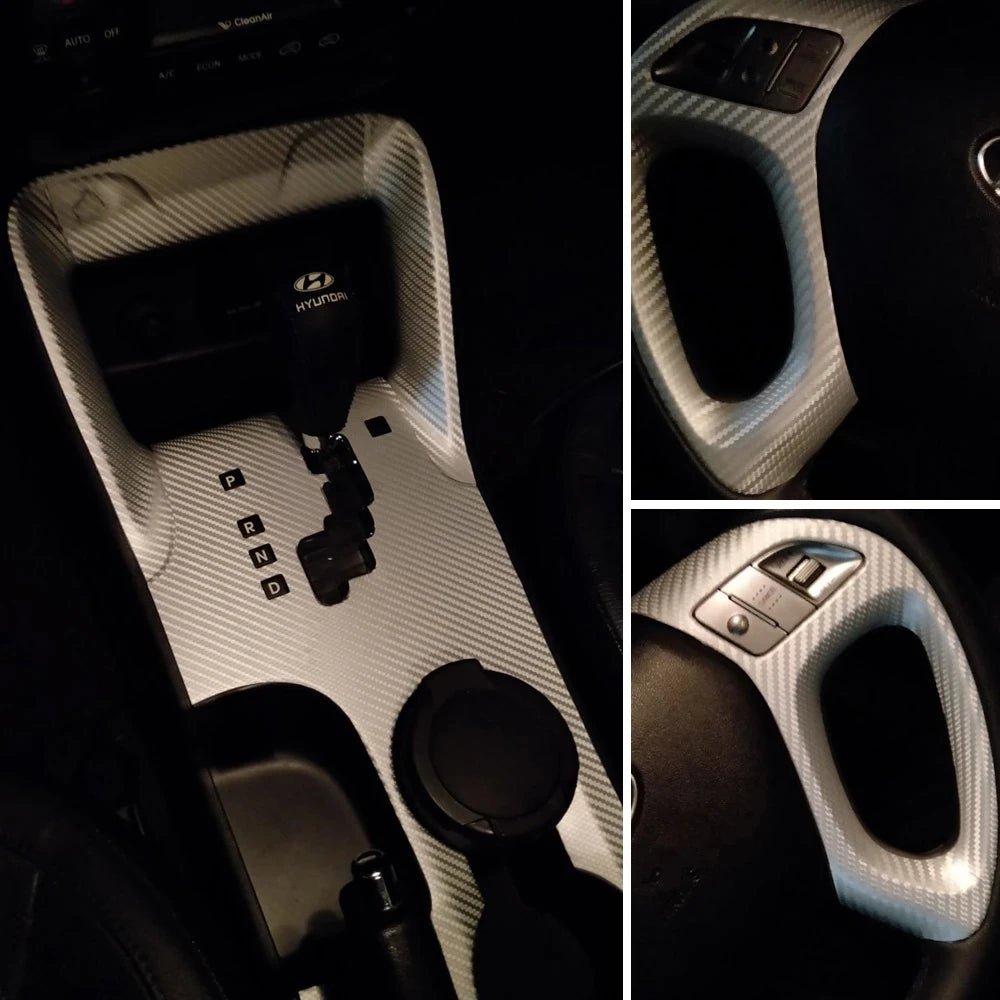 Szénszálas matricák a Hyundai ix35-höz (2010-2017) — Sportos stílus és védelem 