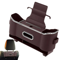 Bakseteorganisator med kroker og oppbevaringsboks - Optimalisert plass og ryddig bil