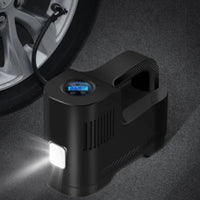 Φορητός Ψηφιακός Συμπιεστής Αέρα 12V Με LED Φως — Ασφάλεια Και Χρήση Τη Νύχτα 