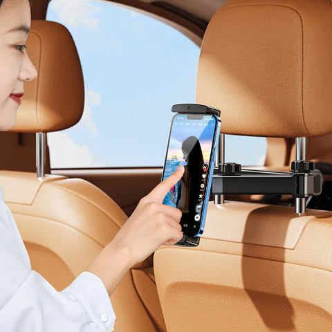 Support De Téléphone Et Tablette Pour Voiture – Fixation Appuie-Tête Réglable